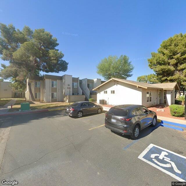 Photo of Tamarisk Villas Apartments. Affordable housing located at 24579 School Rd Blythe, CA 92225